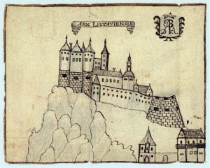 Historické vyobrazenia hradu Lietava 03 300x240