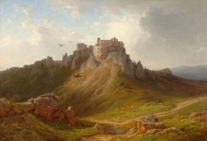 Historické vyobrazenia hradu Lietava 09 300x205
