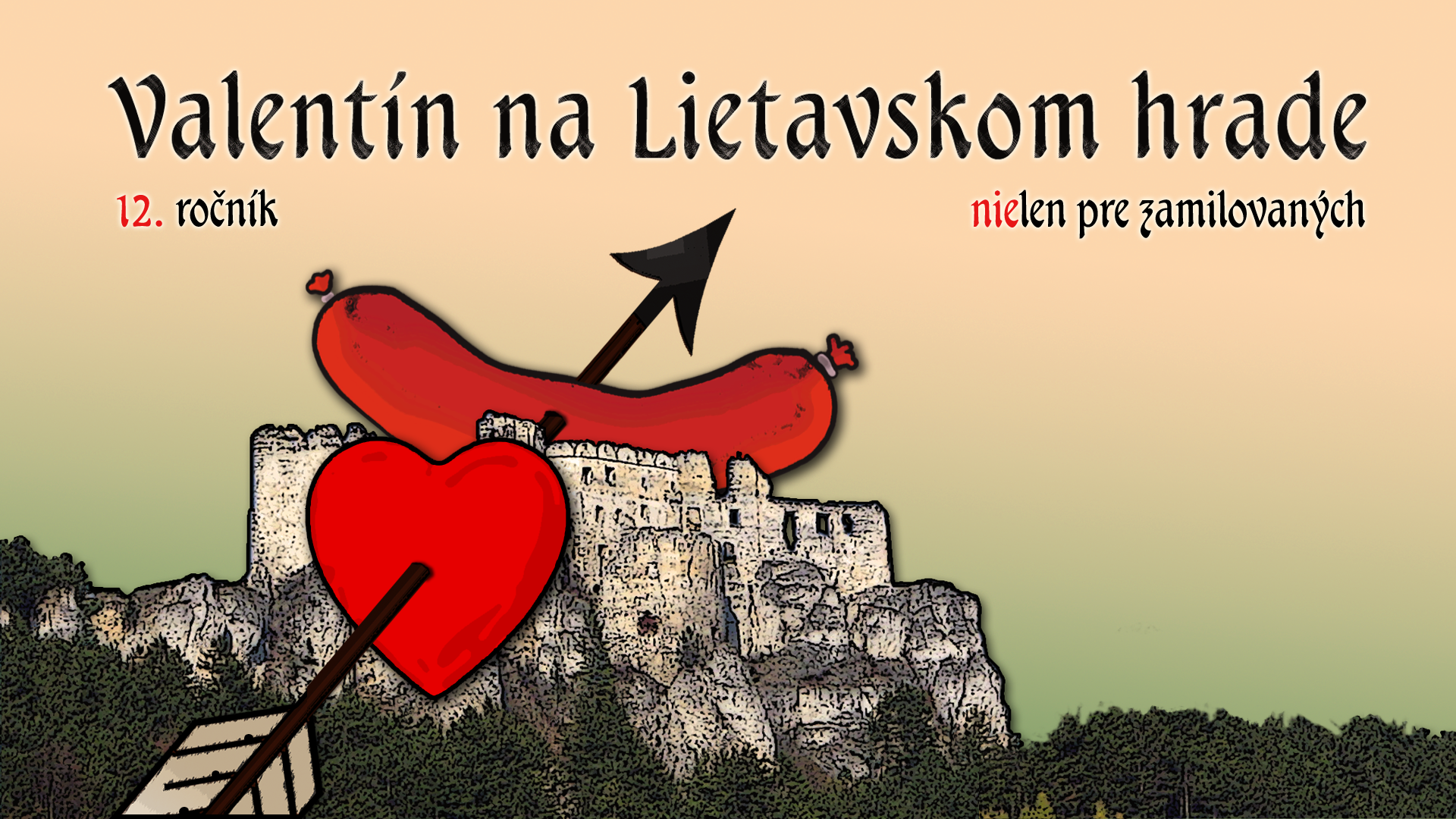 Vizual k akcii valentin na lietavskom hrade