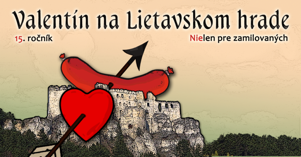 Valentín na Lietavskom hrade 11.2.2023 od 11:00 2023 FB Cover Event Valentin 1024x536